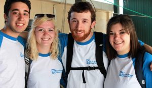 UMF students traveling to Guatemala with Safe Passage (Photo Courtesy of Blair Bailey). 